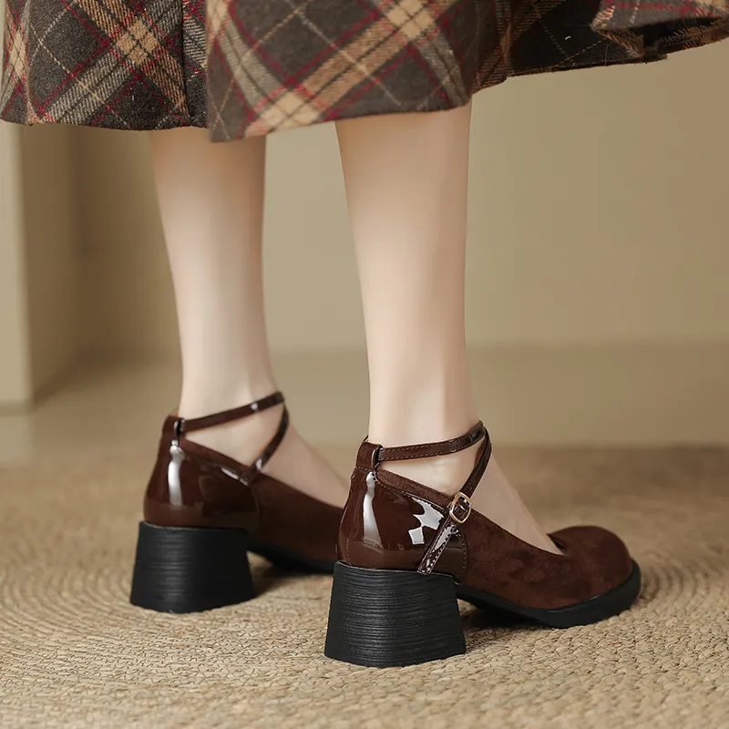 KATHRYN WILSON Chunky Heel High Heels 5.5cm Women's-3