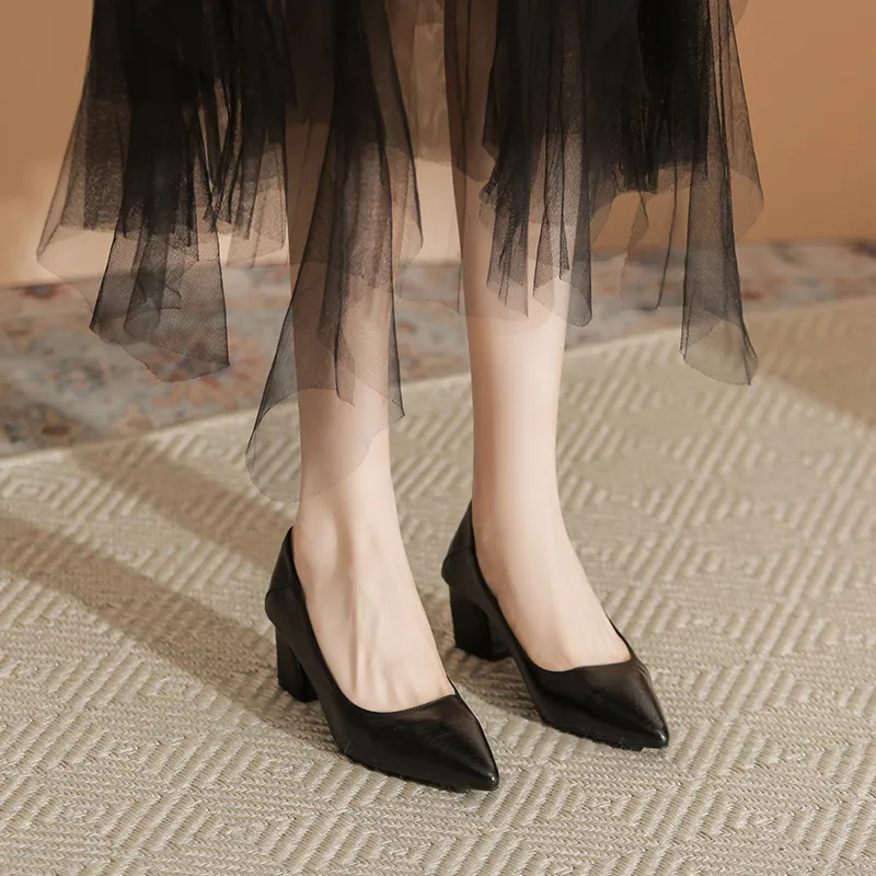 KATHRYN WILSON Chunky Heel High Heels 5cm Women's-5
