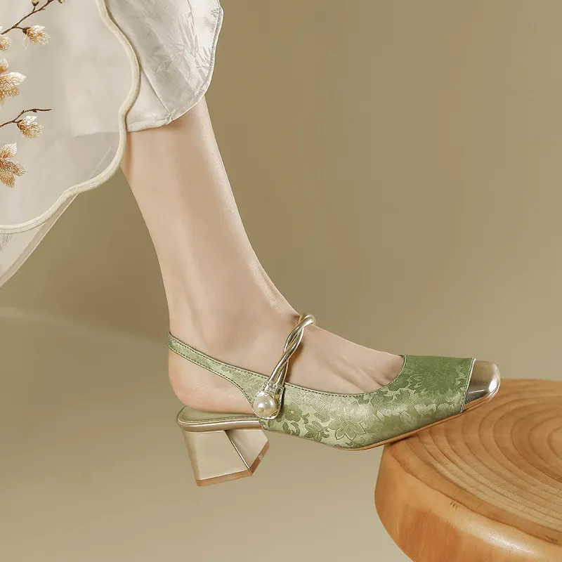 KATHRYN WILSON Chunky Heel High Heels Women's-11