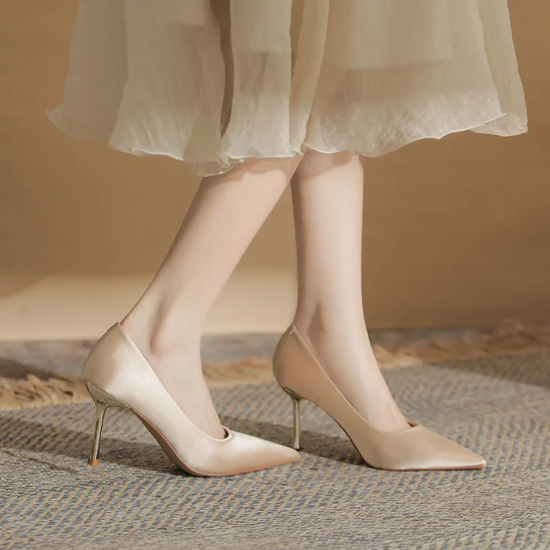 KATHRYN WILSON Slim Heel High Heels 8cm Women's-11