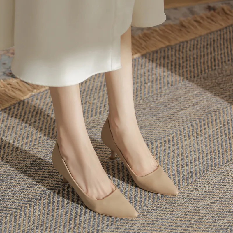 KATHRYN WILSON High Heels Women's Nude-1