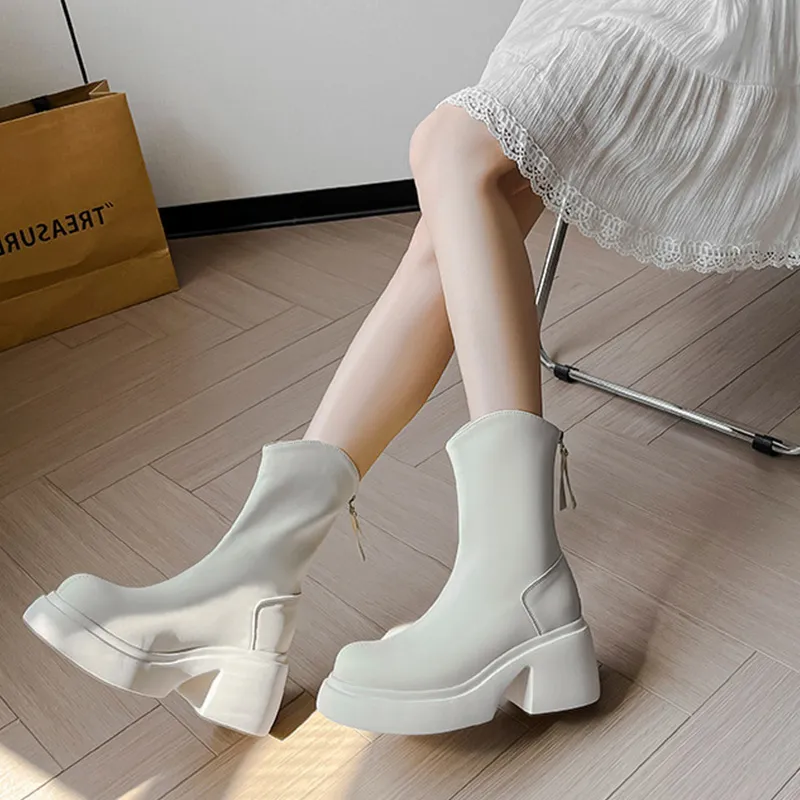 KATHRYN WILSON Ankle Boots 7cm Women's-4