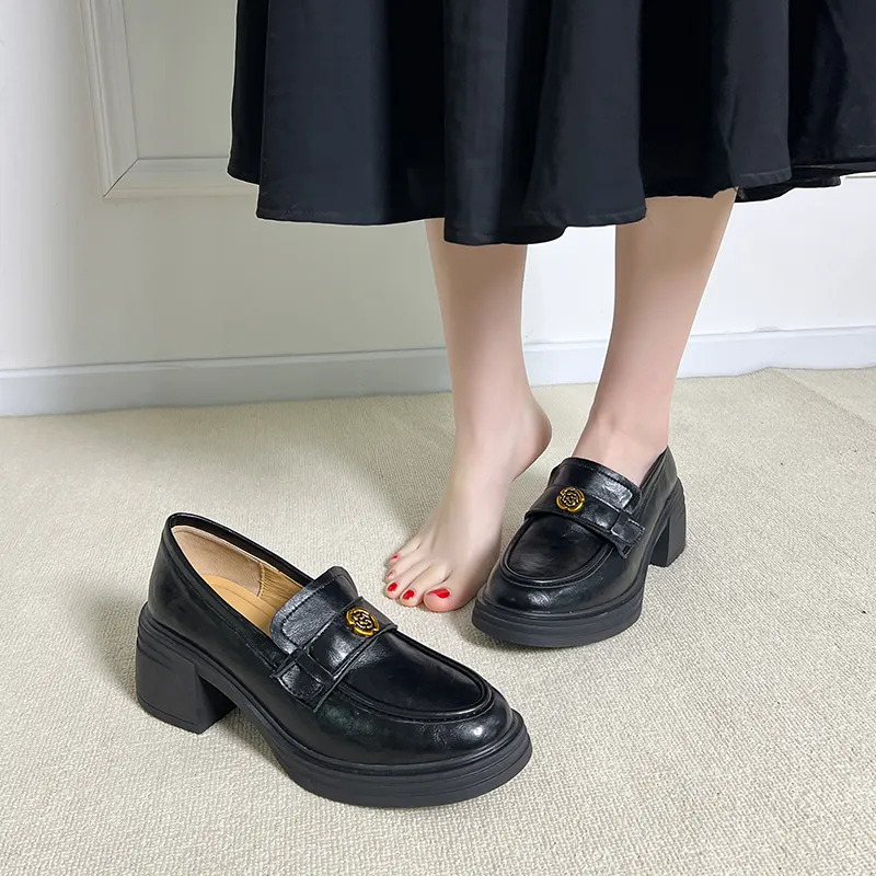 KATHRYN WILSON Loafers Women's Black-5