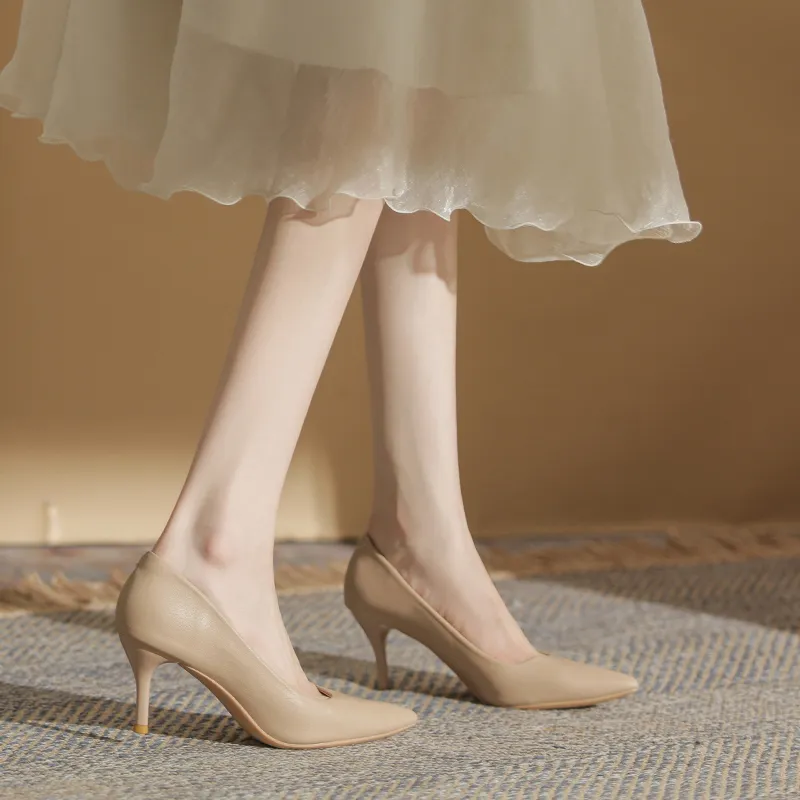 KATHRYN WILSON High Heels Women's Nude-11