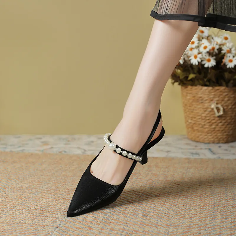 KATHRYN WILSON Slim Heel High Heels 7cm Women's-3