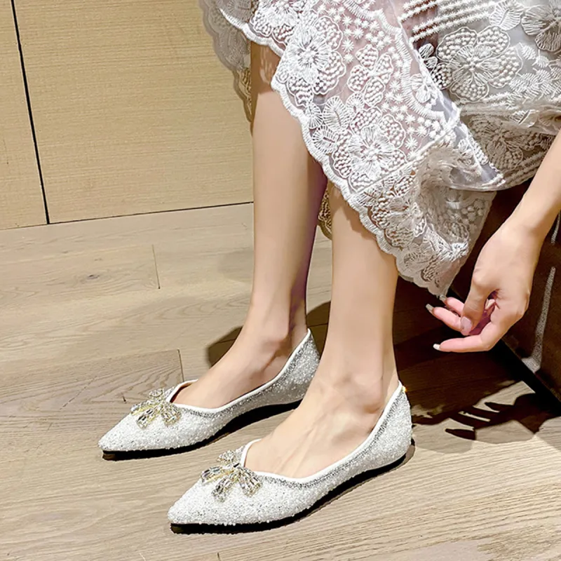 KATHRYN WILSON Casual Single Shoes Women's Beige-2