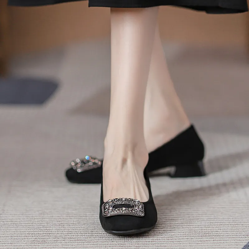 KATHRYN WILSON Chunky Heel High Heels 3cm Women's-2