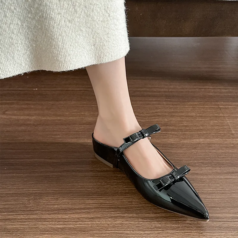 KATHRYN WILSON Rubber Sole Slip Resistant Closed Toe Slippers Women's-1