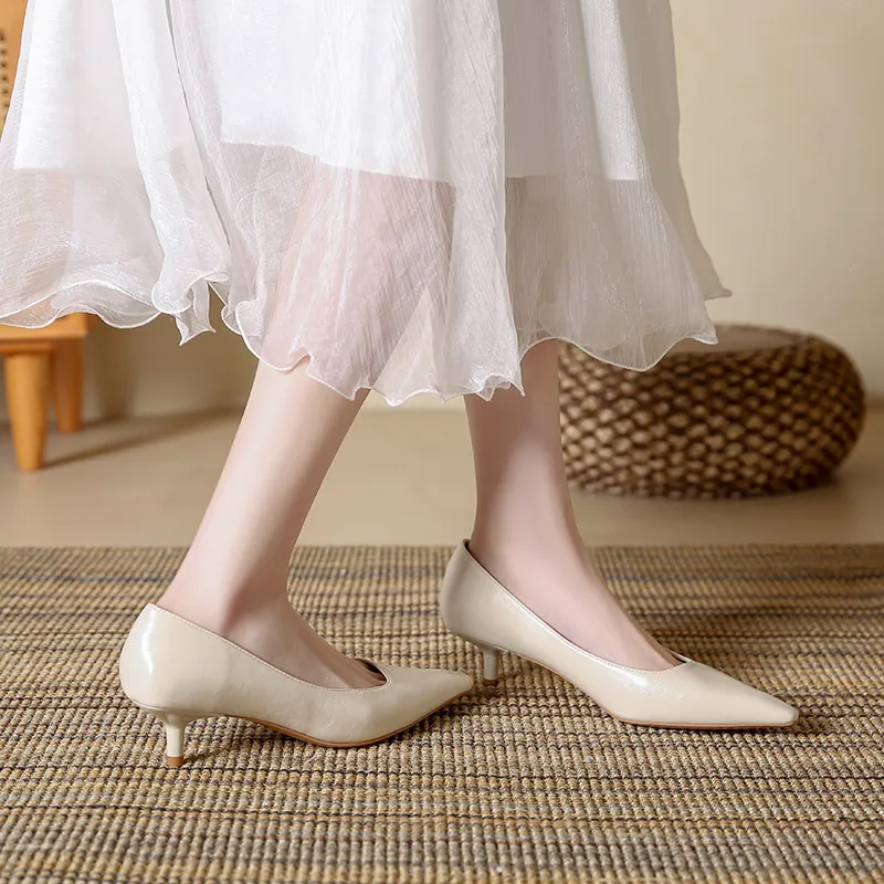 KATHRYN WILSON Slim Heel High Heels 4.5cm Women's-11