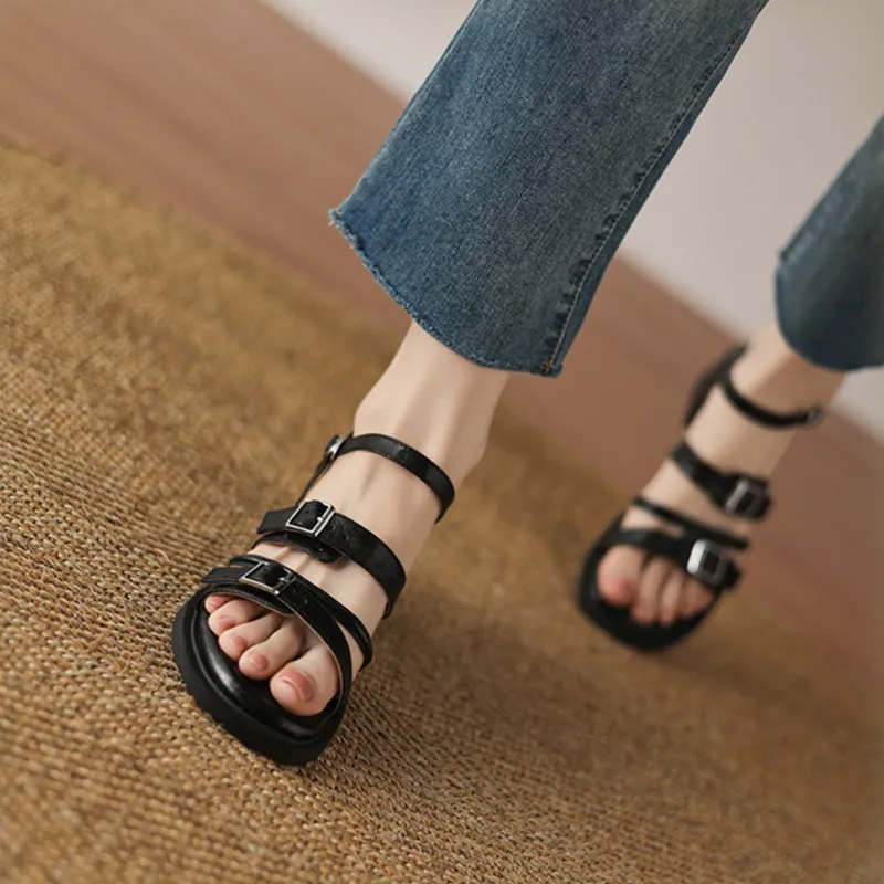 KATHRYN WILSON One Strap Sandals Women's-7