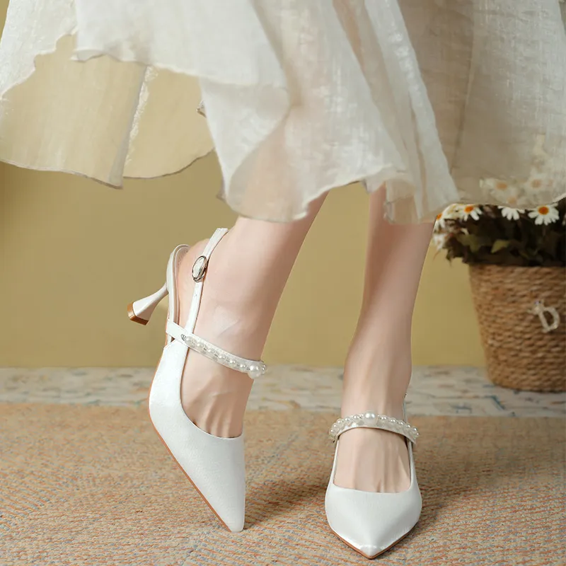 KATHRYN WILSON Slim Heel High Heels 7cm Women's-10