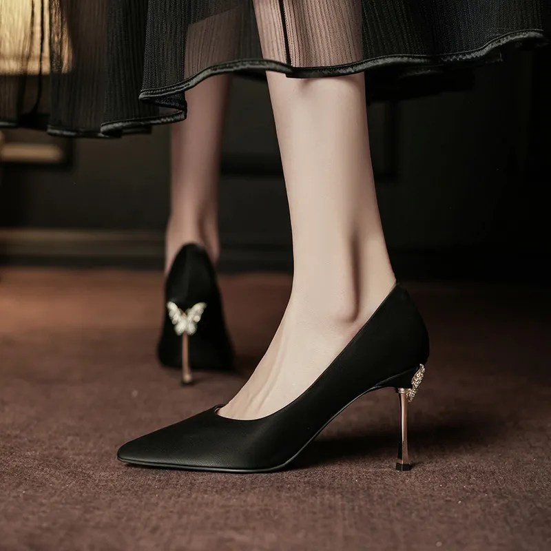KATHRYN WILSON Slim Heel High Heels 8.5cm Women's-3