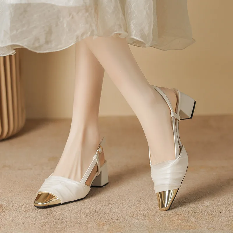 KATHRYN WILSON Chunky Heel High Heels 4cm Women's-4