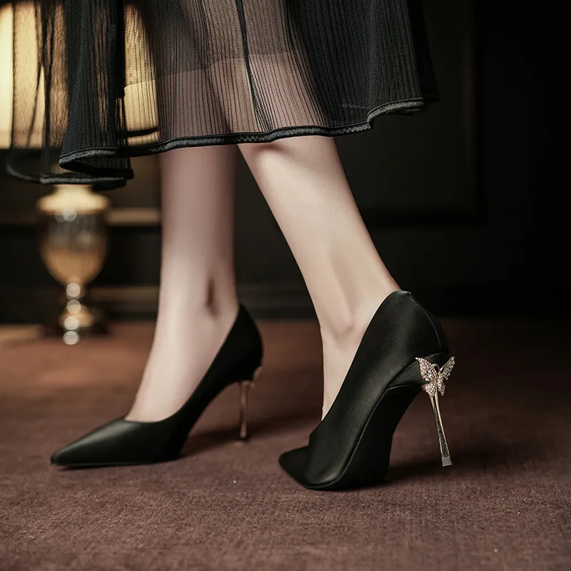 KATHRYN WILSON Slim Heel High Heels 8.5cm Women's-4