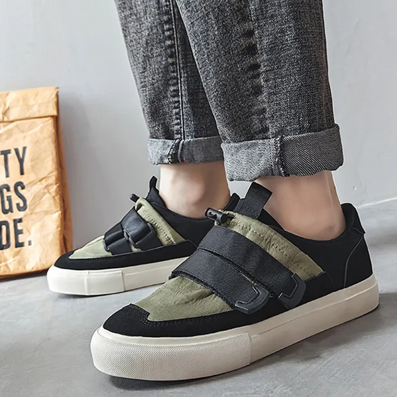 KATHRYN WILSON Low-Top Canvas Shoes Men's-9