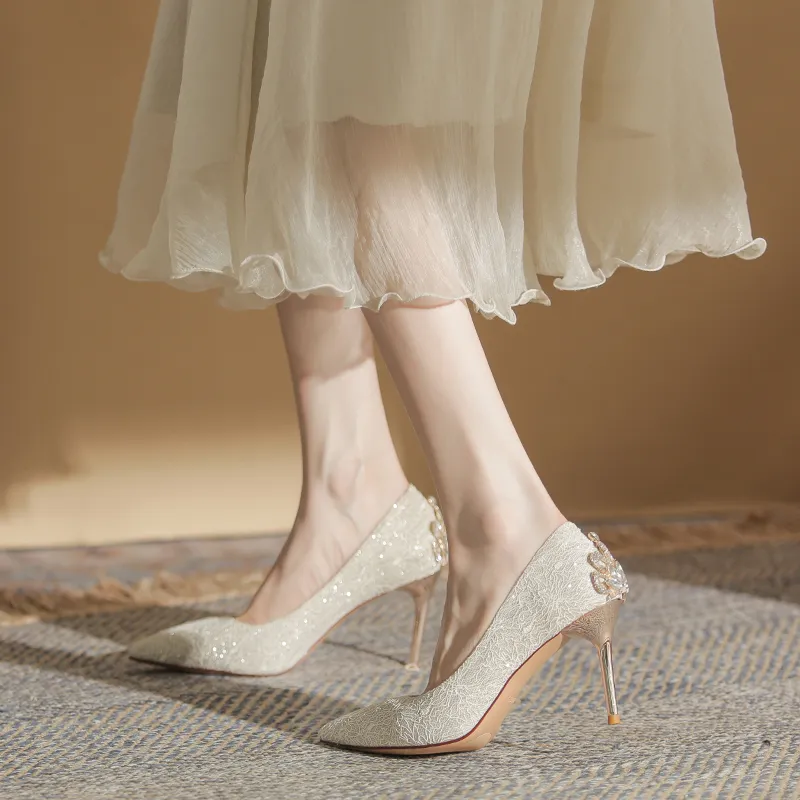 KATHRYN WILSON Slim Heel High Heels Women's-12