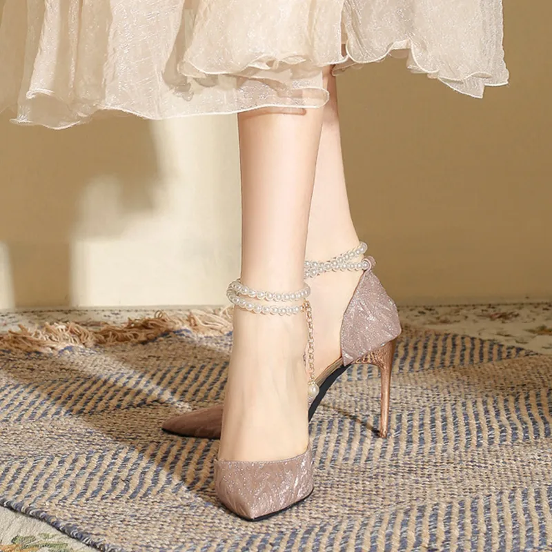 KATHRYN WILSON Slim Heel High Heels Women's-9