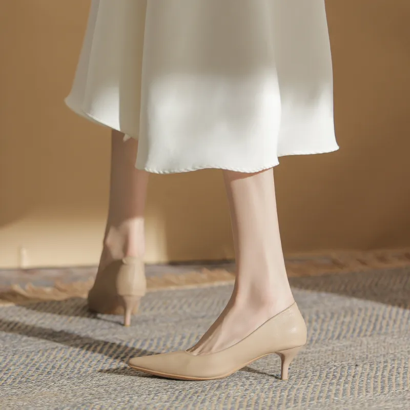 KATHRYN WILSON High Heels Women's Nude-5