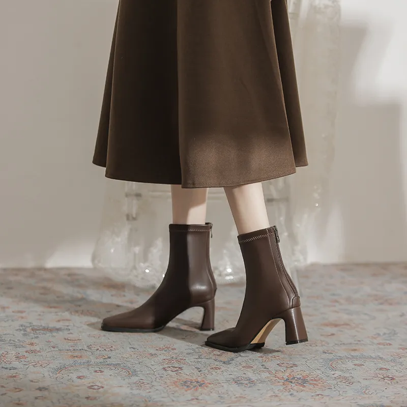 KATHRYN WILSON Ankle Boots 7cm Women's-7