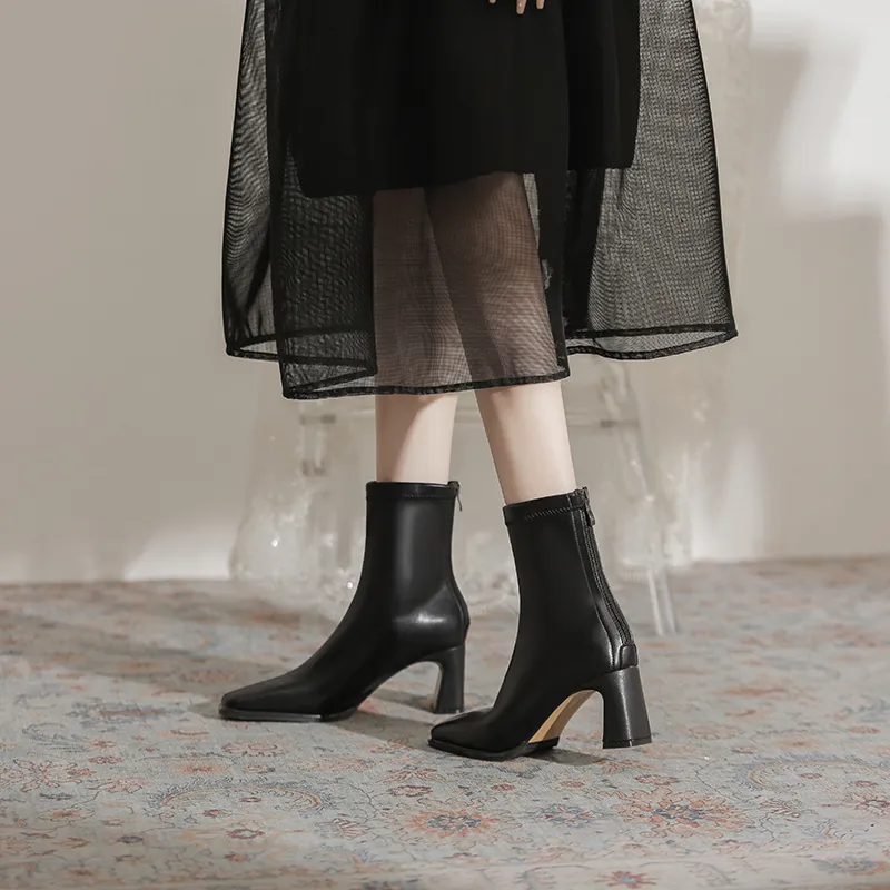 KATHRYN WILSON Ankle Boots 7cm Women's-4