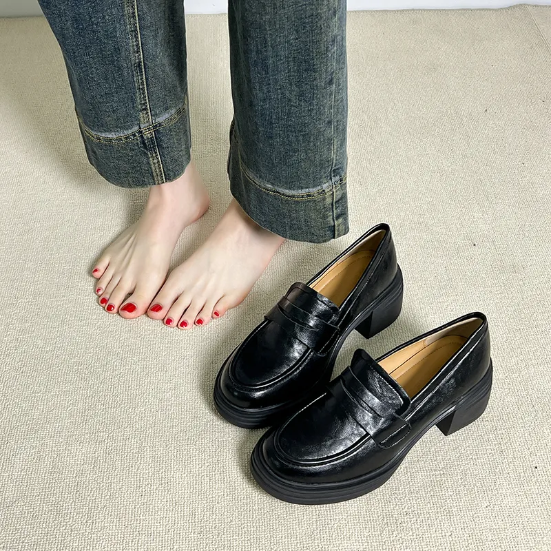 KATHRYN WILSON Loafers Women's Black-2