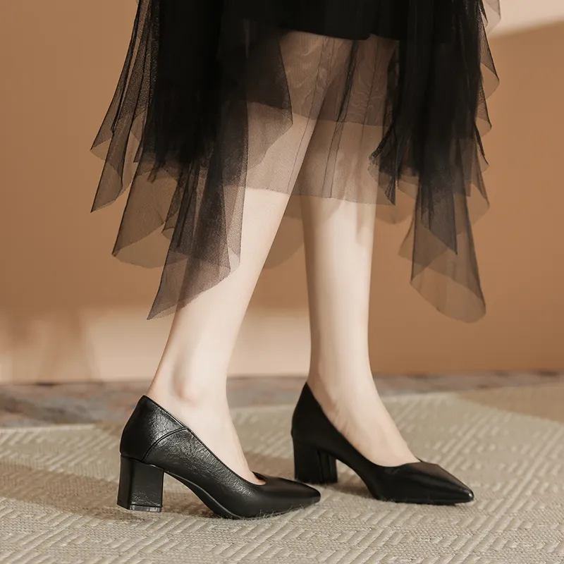 KATHRYN WILSON Chunky Heel High Heels 5cm Women's-1