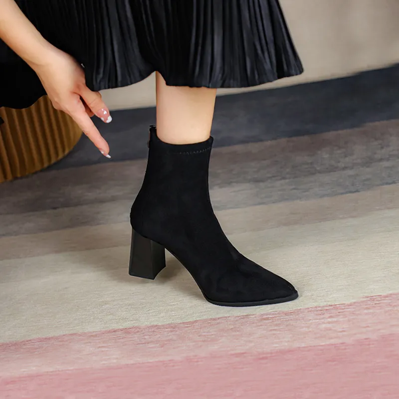 KATHRYN WILSON Ankle Boots Women's-10