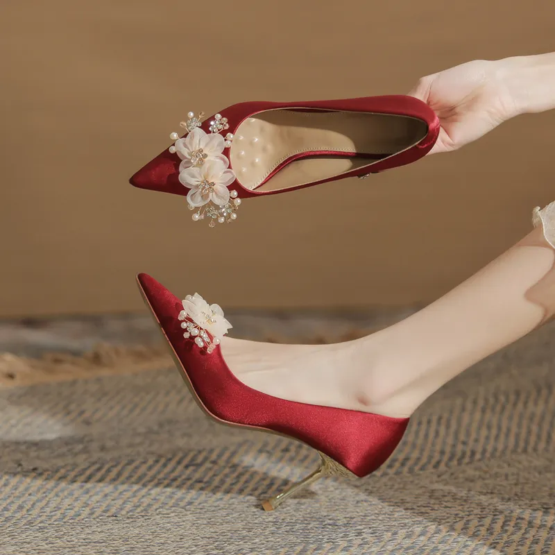KATHRYN WILSON Slim Heel High Heels 8cm Women's-13
