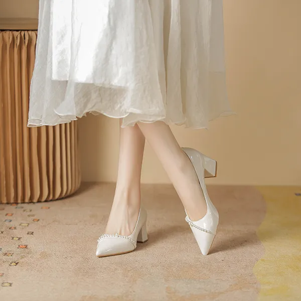 KATHRYN WILSON Chunky Heel High Heels 5cm Women's-2