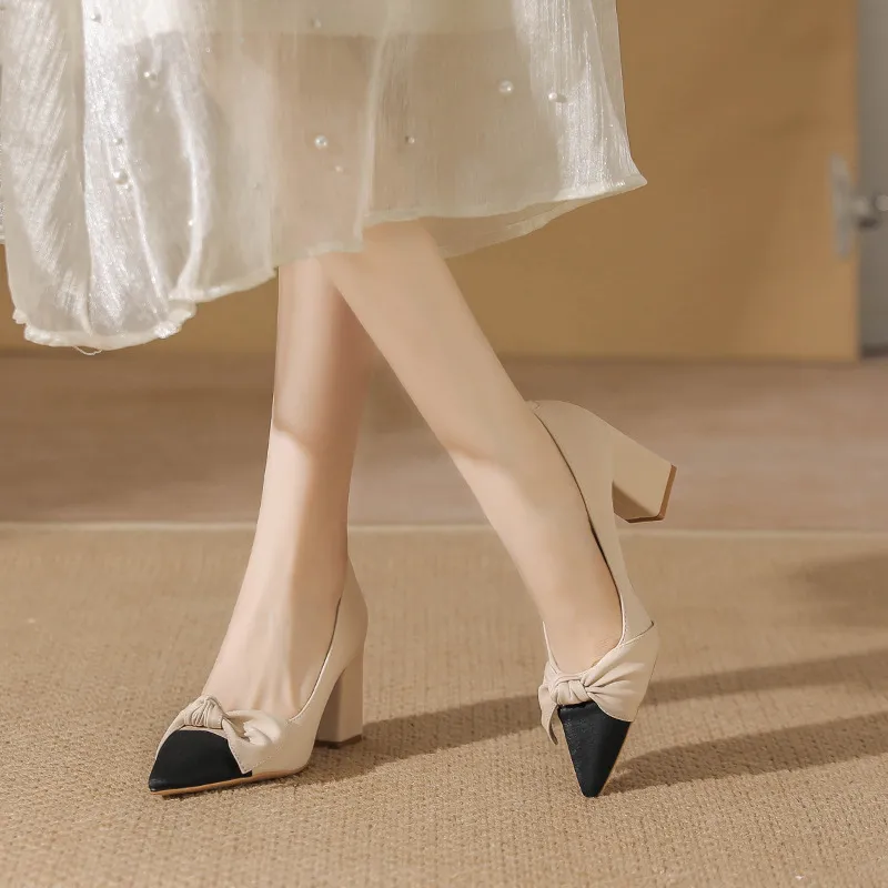 KATHRYN WILSON Chunky Heel High Heels Women's-10