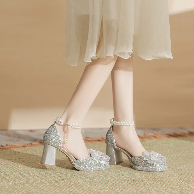KATHRYN WILSON Chunky Heel High Heels Women's-3