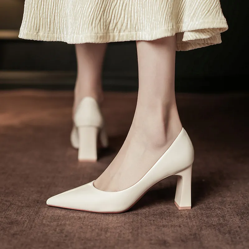 KATHRYN WILSON Chunky Heel High Heels 5.5cm Women's-22