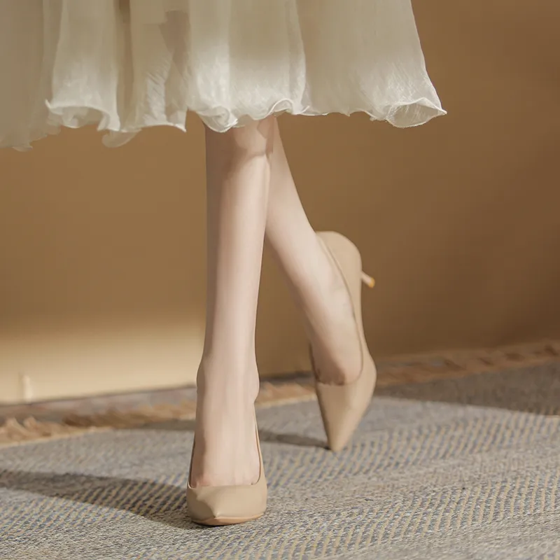 KATHRYN WILSON High Heels Women's Nude-8