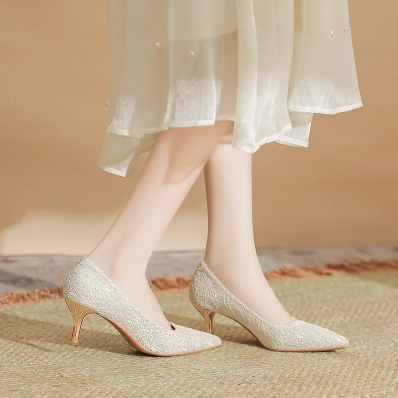 KATHRYN WILSON Slim Heel High Heels Women's-11