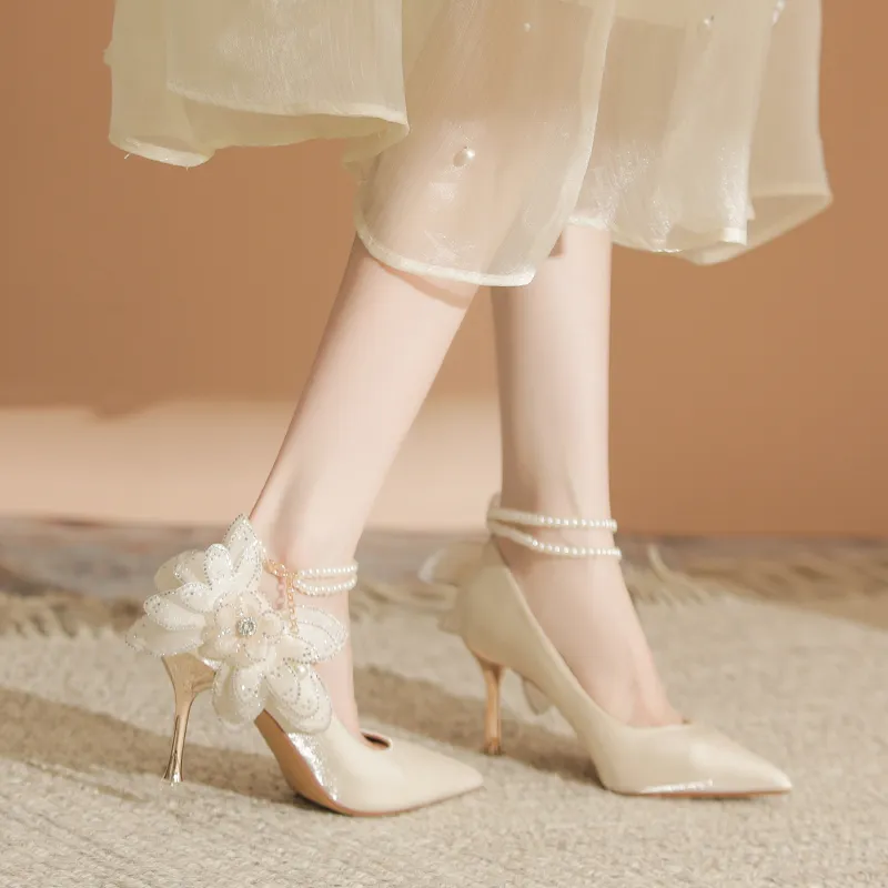 KATHRYN WILSON Slim Heel High Heels 6.5cm Women's-5