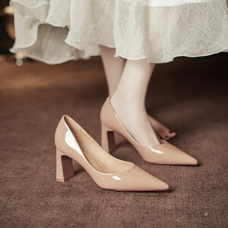 KATHRYN WILSON Chunky Heel High Heels 5.5cm Women's-16