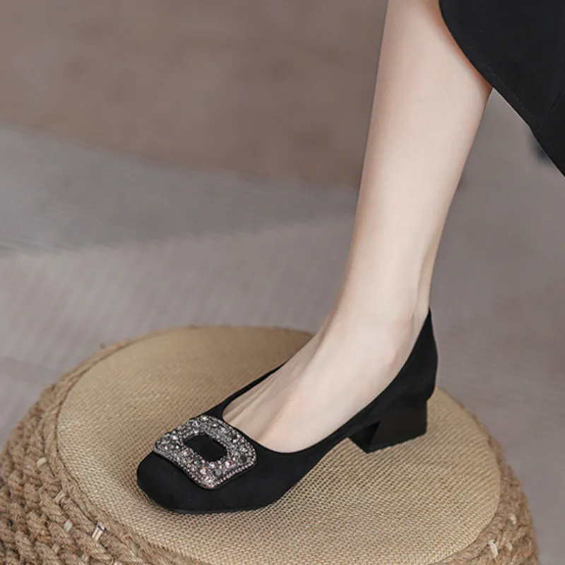 KATHRYN WILSON Chunky Heel High Heels 3cm Women's-3