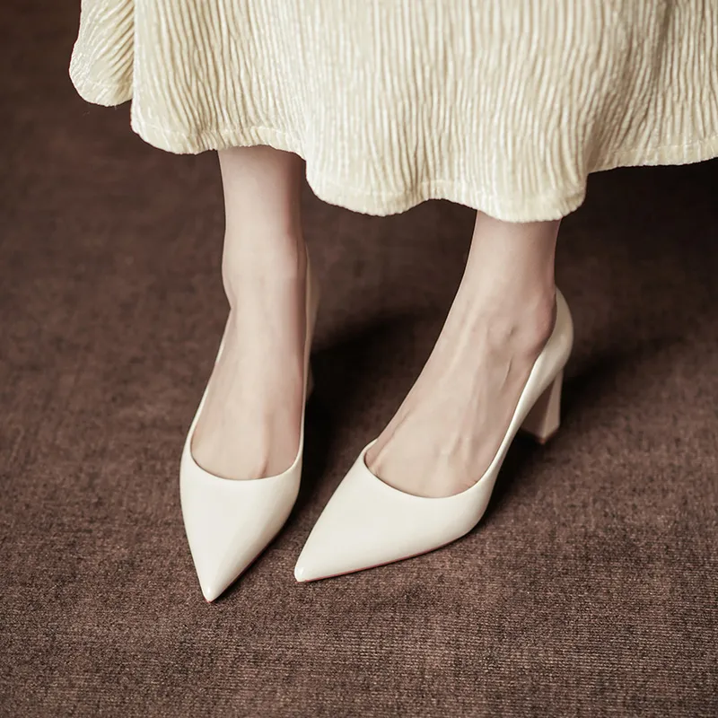 KATHRYN WILSON Chunky Heel High Heels 5.5cm Women's-23