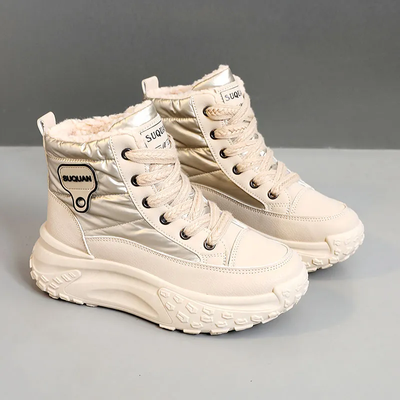 KATHRYN WILSON Abrasion Resistant Slip Resistant Short Snow Boots Women's-8