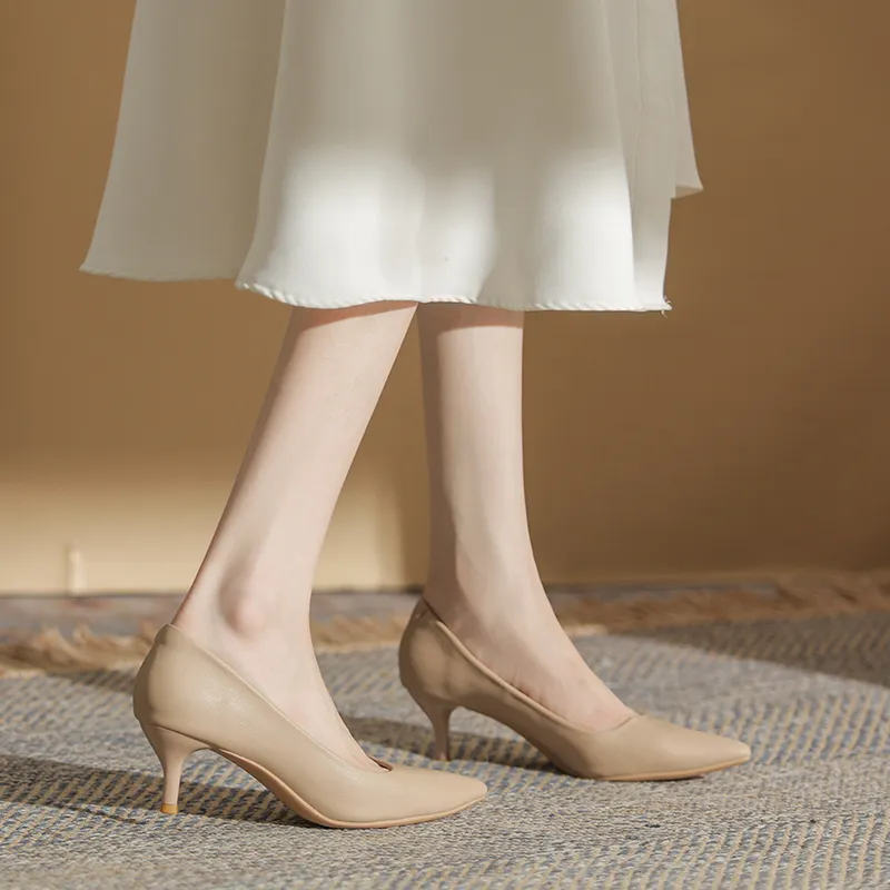 KATHRYN WILSON High Heels Women's Nude-6