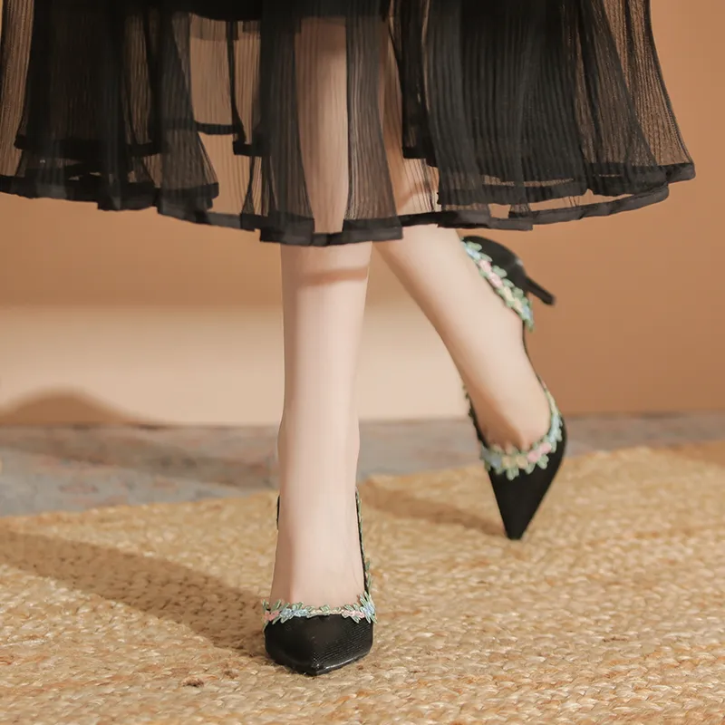 KATHRYN WILSON Slim Heel High Heels Women's-10