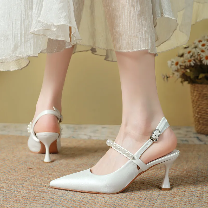 KATHRYN WILSON Slim Heel High Heels 7cm Women's-11