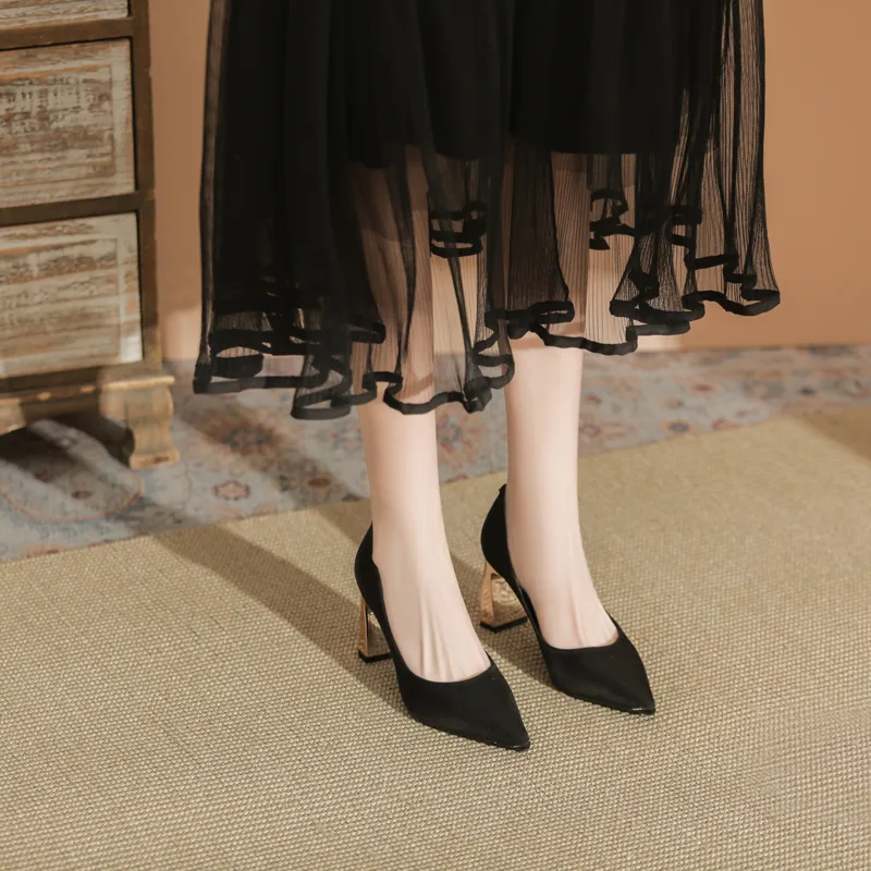 KATHRYN WILSON Chunky Heel High Heels Women's-17