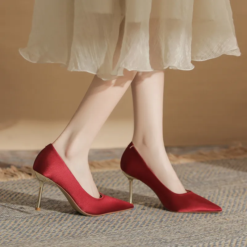 KATHRYN WILSON Slim Heel High Heels 8cm Women's-18