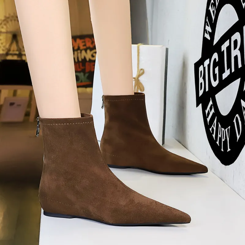 KATHRYN WILSON Ankle Boots 3CM Women's-12
