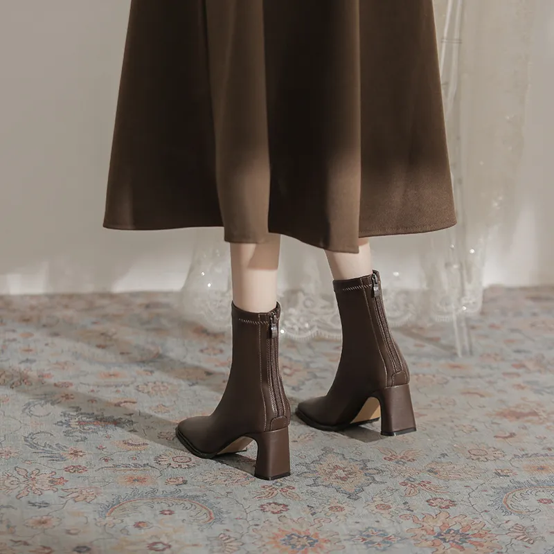 KATHRYN WILSON Ankle Boots 7cm Women's-8