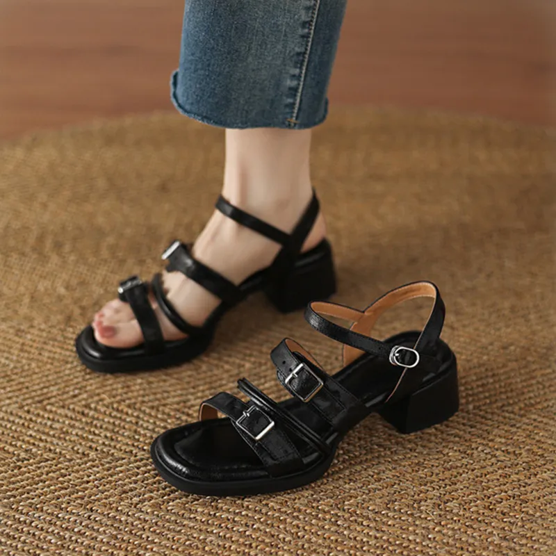 KATHRYN WILSON One Strap Sandals Women's-6