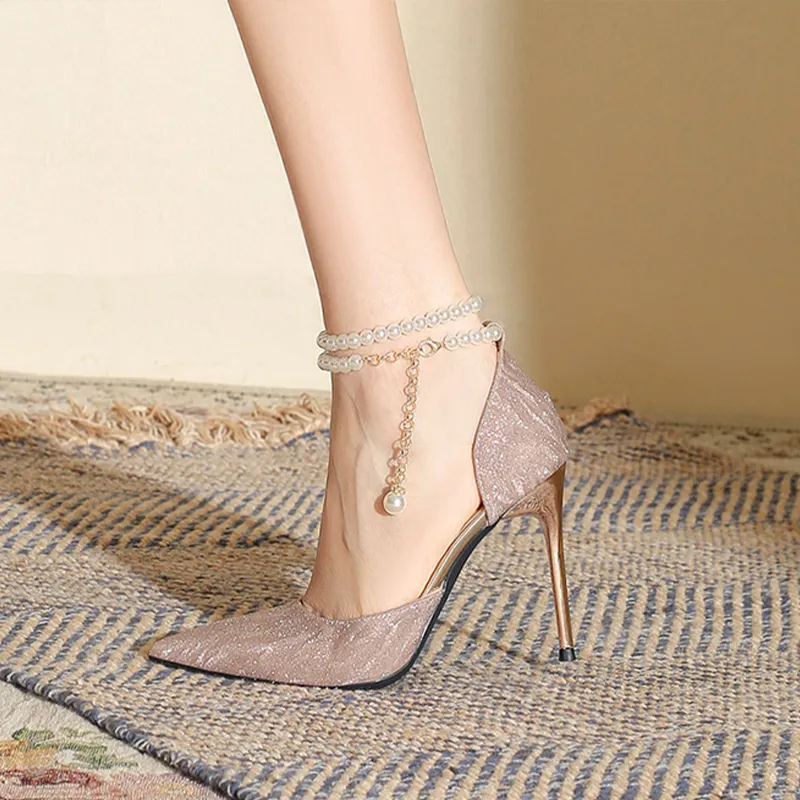 KATHRYN WILSON Slim Heel High Heels Women's-10