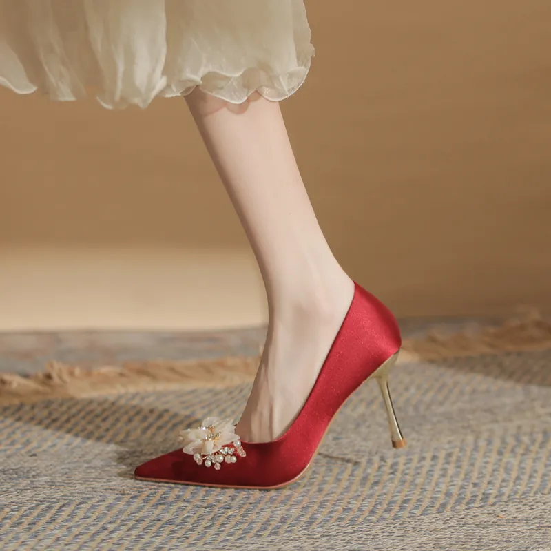KATHRYN WILSON Slim Heel High Heels 8cm Women's-14