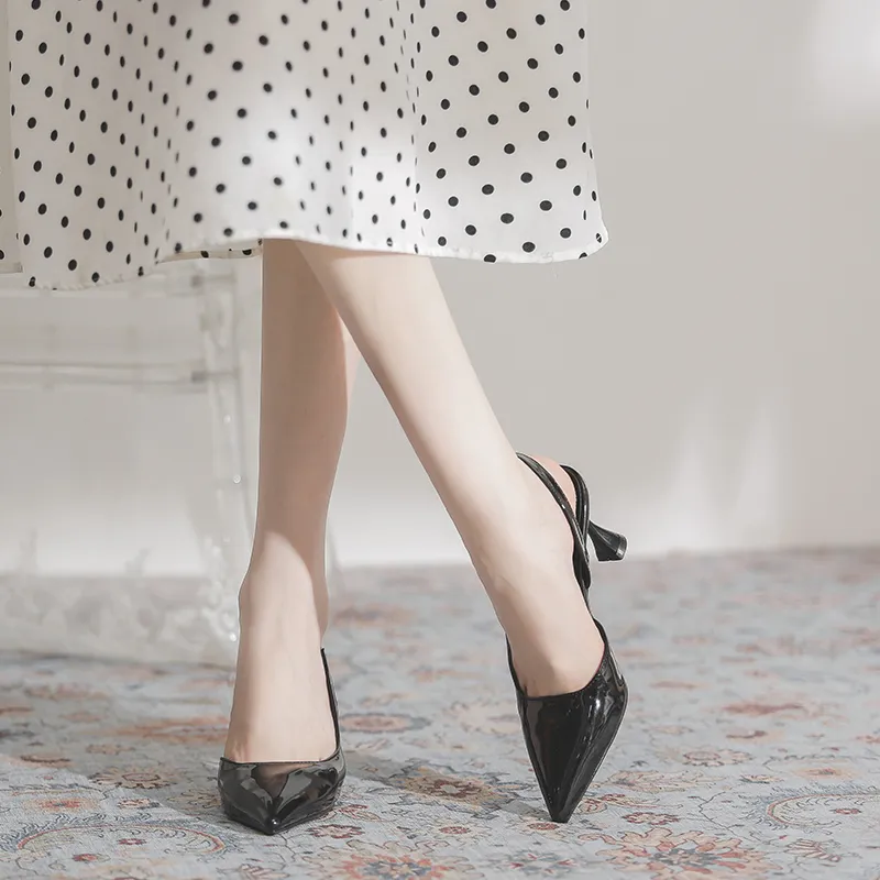 KATHRYN WILSON Slim Heel High Heels 6cm Women's-7